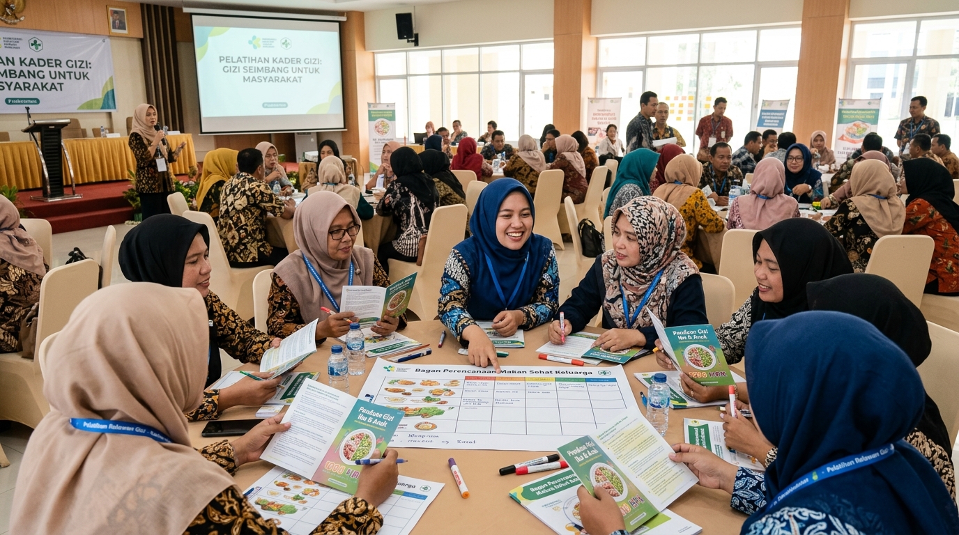 Dokumentasi Pelatihan 1.000 Relawan Gizi Gelombang 3